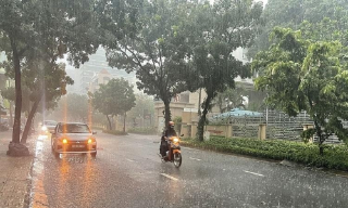 Dự báo thời tiết Bắc Ninh đêm 14, ngày 15/10: Có mưa rào và dông